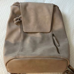 grey backpack